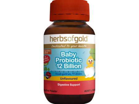 Herbs of Gold Baby Probiotic 12 Billion Unflavoured 50g For Discount