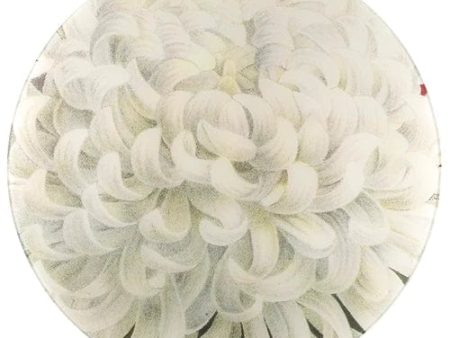 White Chrysanthemum 16  Round Hot on Sale