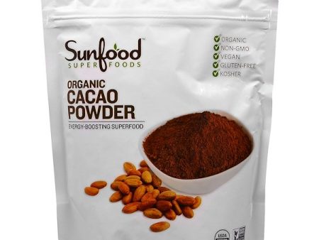 Sunfood Organic Cacao Powder 8 oz (227g) Discount