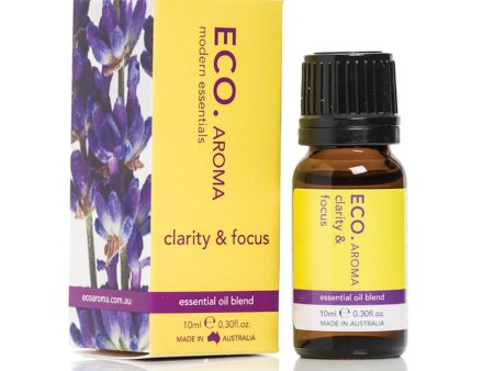 Eco Aroma Essential Oil Blend Clarity And Focus 10ml Cheap