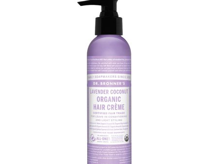 Dr.Bronner S Organic Hair Creme Lavender Coconut 177ml on Sale