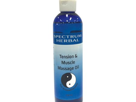 Spectrum Herbal Tao Aromatherapy Massage Oil Tension & Muscle 250ml on Sale