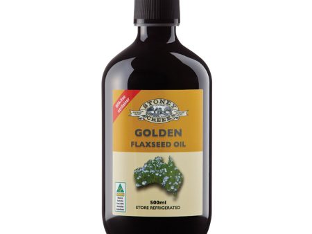 Stoney Creek Flaxseed Oil Golden 500ml Online Hot Sale