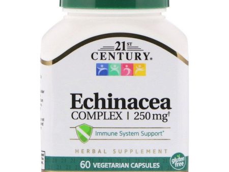 21st Century Echinacea Complex 250mg 60 Vegetarian Capsules For Discount