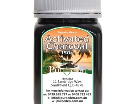 Pure Eden Activated Charcoal 150g For Cheap