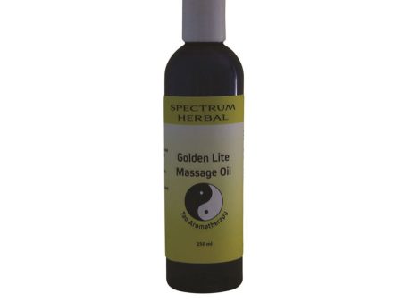 Spectrum Herbal Tao Aromatherapy Massage Oil Golden Lite 250ml Sale