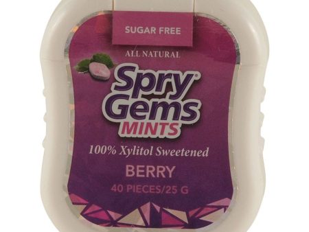 Spry xylitol Gems Mints Berry 25g Online Hot Sale