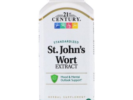 21st Century St. John s Wort Extract 200 Vegetarian Capsules For Discount