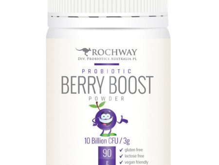 Rochway Probiotic Powder Berry Boost 10 Billion Cfu 3g 90g Cheap