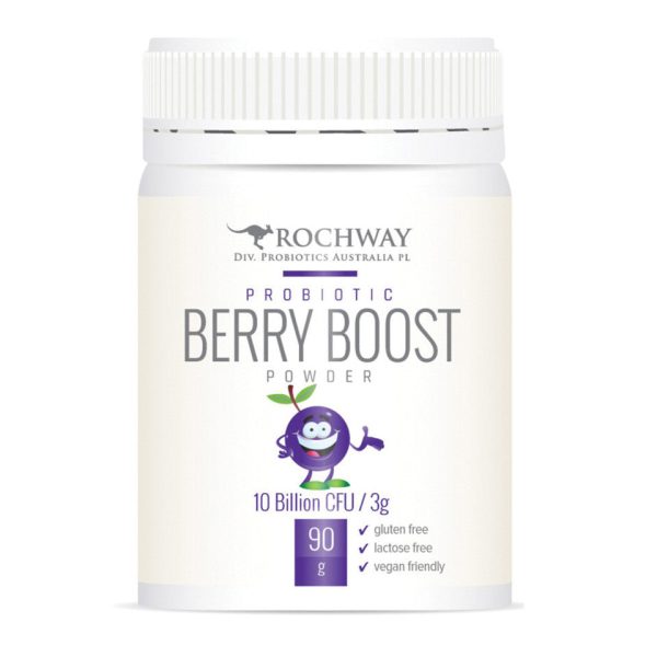 Rochway Probiotic Powder Berry Boost 10 Billion Cfu 3g 90g Cheap