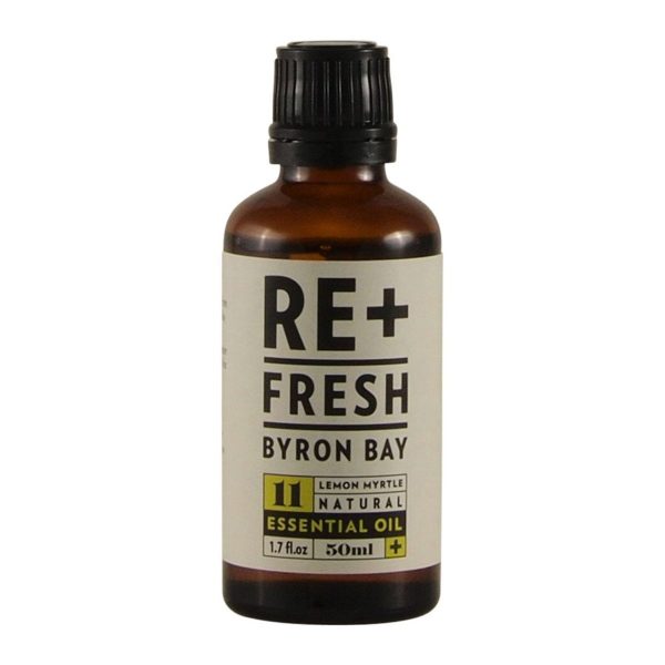 Re+Fresh Byron Bay Lemon Myrtle Natural Essential Oil 50ml Hot on Sale