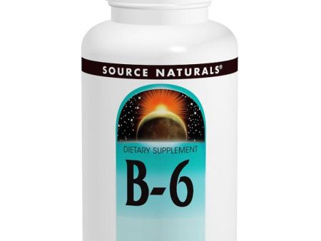 Source Naturals B-6 100mg 100 Tablets on Sale