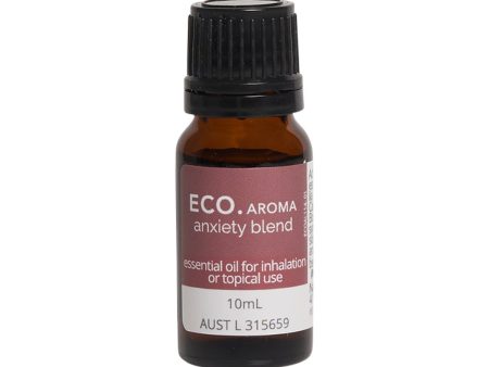 Eco Aroma Essential Oil Blend Anxiety 10ml Fashion