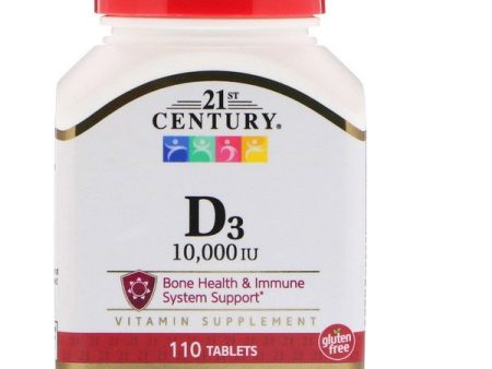 21st Century D3 10000 IU 110 Tablets Cheap