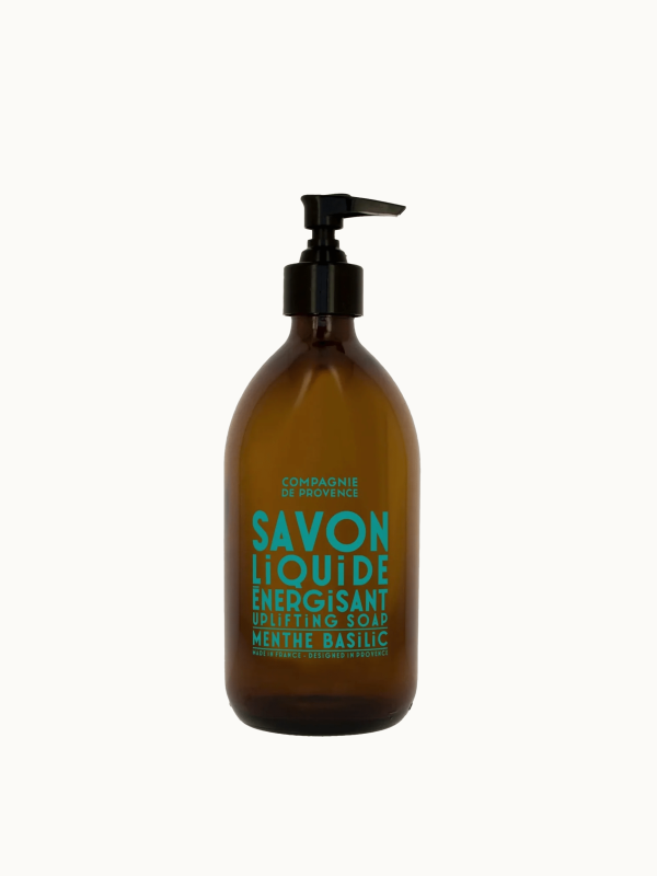 Uplifting Liquid Marseille Soap Mint Basil Online Sale