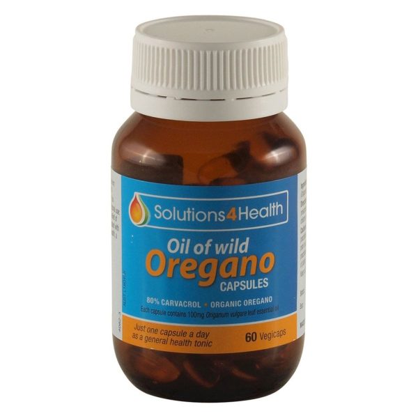 Solutions 4 Health Oil Of Wild Oregano 60 Veggie Capsules Online