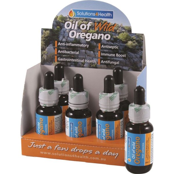 Solutions 4 Health Oil Of Wild Oregano 25ml x 6 Counter Unit Online