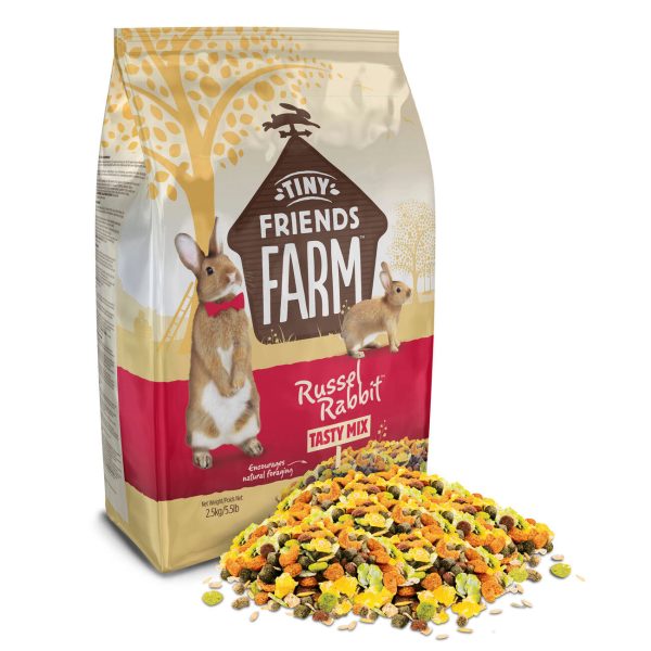 Tiny Friends Farm Russel Rabbit Tasty Mix 2.5kg Discount