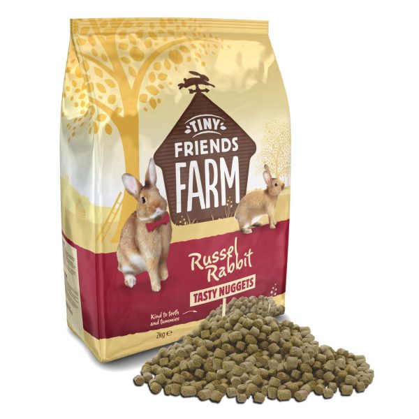 Tiny Friends Farm Russel Rabbit Tasty Nuggets 2kg Discount