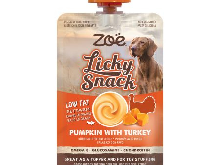 Zoë Licky Snack Pumpkin & Turkey 85g Online now