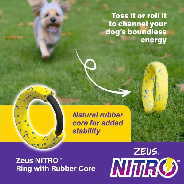 Zeus NITRO Weighted Ring Dog Toy For Sale