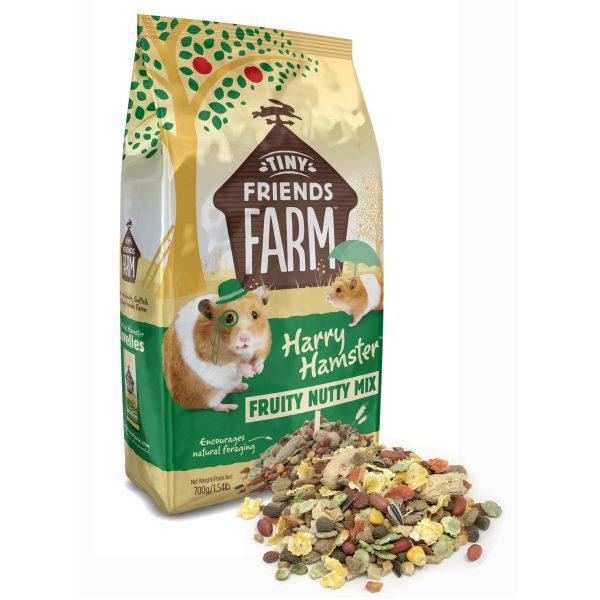 Tiny Friends Farm Harry Hamster Fruity Nutty Mix 700g Hot on Sale