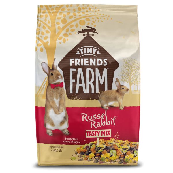 Tiny Friends Farm Russel Rabbit Tasty Mix 2.5kg Discount