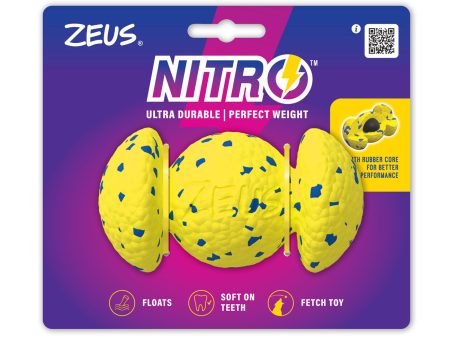 Zeus NITRO Weighted Grip Ball Dog Toy For Cheap