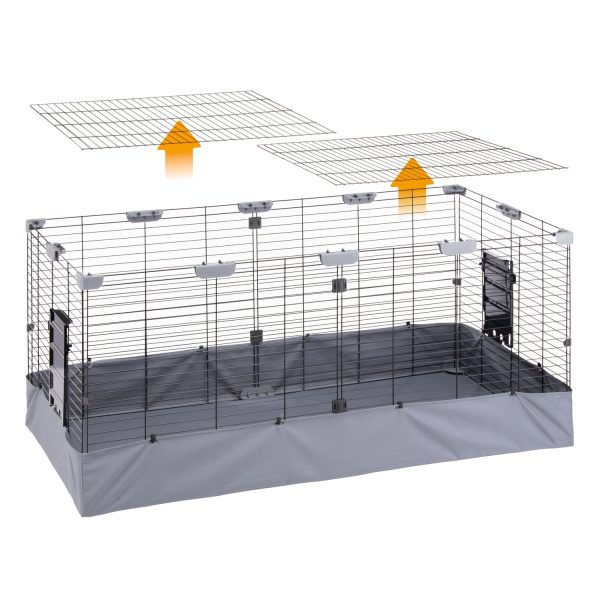 Ferplast Bunny HUB 02 Rabbit Enclosure Habitat Fashion