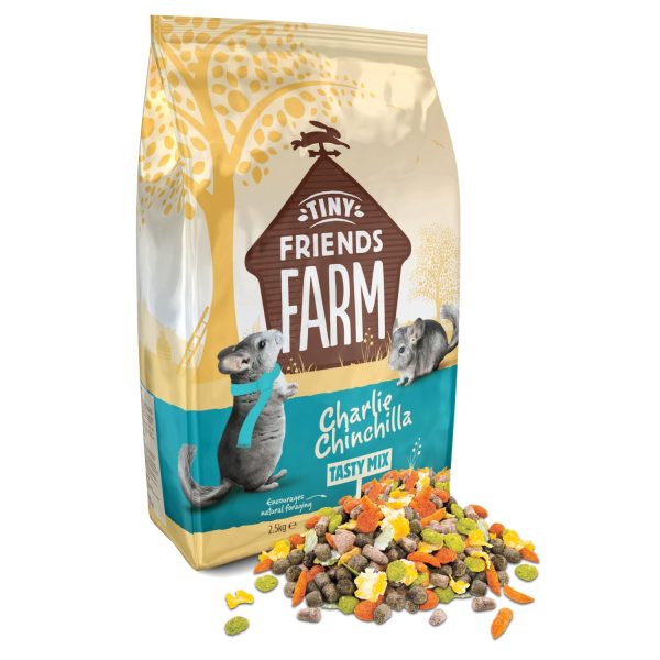 Tiny Friends Farm Charlie Chinchilla Tasty Mix 2.5kg Online Hot Sale