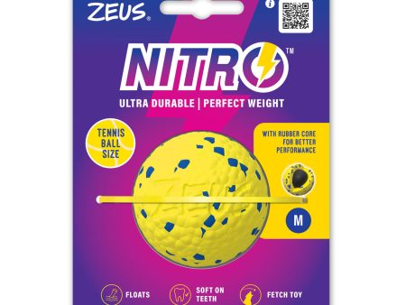 Zeus NITRO Weighted Ball Dog Toy 3 Sizes on Sale